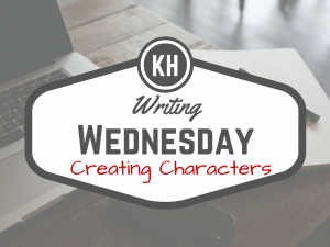 Writing Wednesday | Character Creation | Kieran Higgins