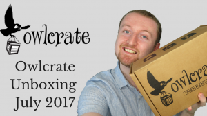 Owlcrate Unboxing July 2017 (Wanderlust) | Kieran Higgins